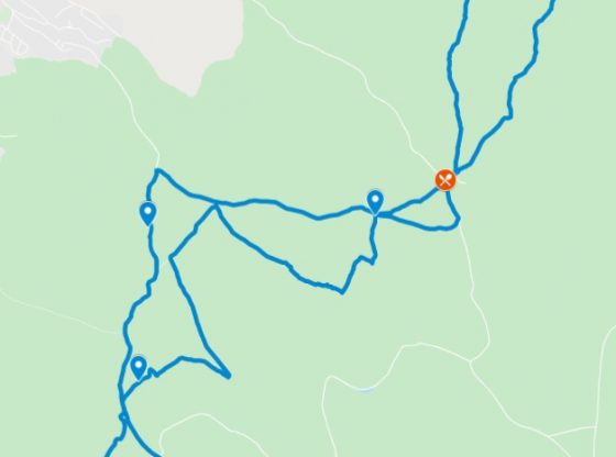 15km bežecky trail okruh Kačín BA