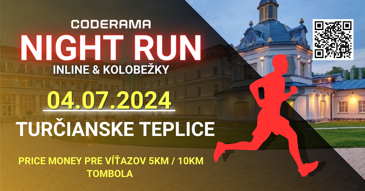 Night run turč. teplice 2024